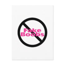 No Fake Boobs