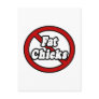 No Fat Chicks Postcard