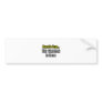 No Fear...Christian Is Here Bumper Stickers
