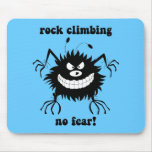 no fear rock climbing mousepads