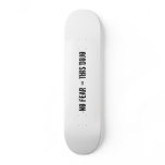 no fear = this dojo deck skate decks