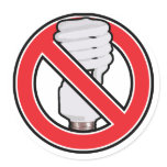 No Fluorescent Lighting stickers