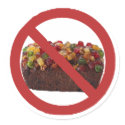 no fruitcake stickers