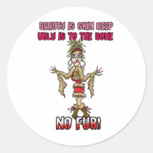 NO FUR STICKERS