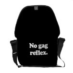 No gag reflex messenger bags