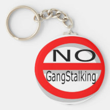 No Gangstalking Key Chain
