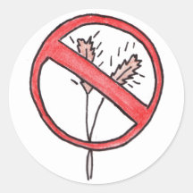 No gluten/Wheat Free! Sticker