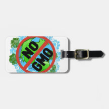 NO GMO TAG FOR LUGGAGE
