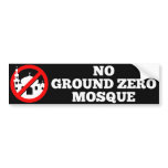 No Ground Zero Mosque Bumper Sticker