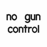 no gun control Embroidered Shirt embroidered shirts
