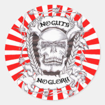 No Guts No Glory Sticker
