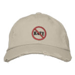 No Hate Hat embroidered hats