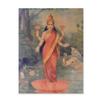 No higher resolution available. Ravi_Varma-Lakshmi Postcard