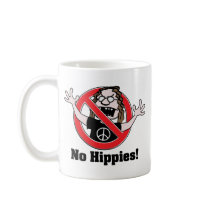 No Hippies! Coffee Mug