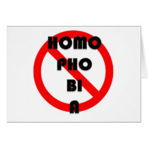 No Homophobia Greeting Cards