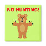 NO HUNTING! magnets
