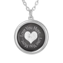 No, I Love You More Custom Necklace