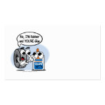 No, I'm Rubber Your Glue Business Card