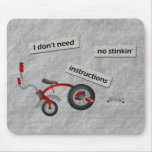 No Instructions Mousepad