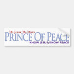 No Jesus, No peace Bumper Sticker