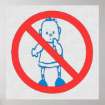 No Kids Allowed Poster