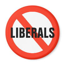 NO LIBERALS Magnet