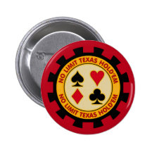 No Limit Texas Hold'em Poker Chip Pin