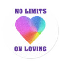No Limits on Loving stickers