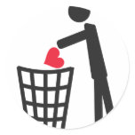 no love stickers