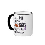 No Más Violencia de Género mugs