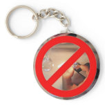 "No Meth" Keychain