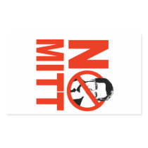 No Mitt Rectangle Stickers