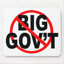 No More Big Government mousepad