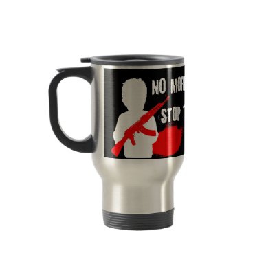 No More Child Soldiers Travel/Commuter Mug by inamar