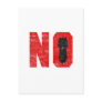 No More Missles/Bombs! Postcard