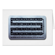 No More PPP Menopause Greeting Card Template