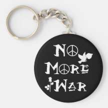 No More War Keychains
