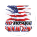 No Mosque At Ground Zero Sticker
