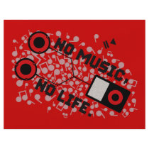 NO MUSIC, NO LIFE. FLYER