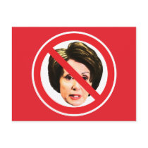 No Nancy Pelosi Postcard