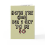 No Not Fifty 50th Birthday Party Invitations cards
