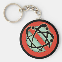 No Nukes Keychain