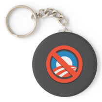 NO "O" / No Obama Keychains