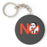 No Obama / Anti-Obama T-shirts keychains