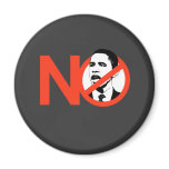 No Obama / Anti-Obama T-shirts Fridge Magnets