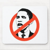 No Obama / Anti-Obama T-shirts Mouse Pads