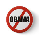 NO OBAMA buttons