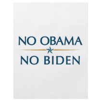 NO OBAMA NO BIDEN FLYER