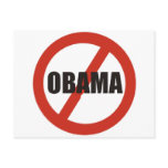NO OBAMA postcards