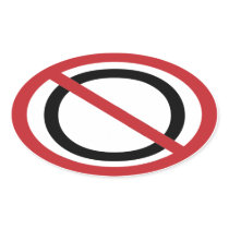 No Obama Sticker stickers